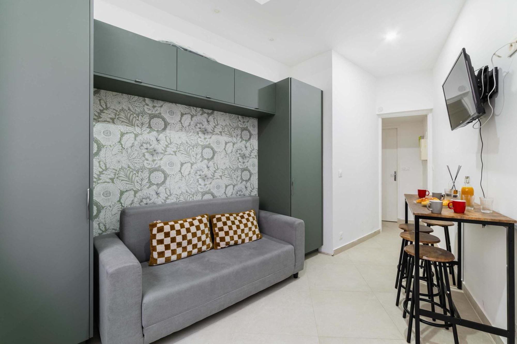 Appartement Metro Jaures Equipe - 19 - 4p - Flat-guest *